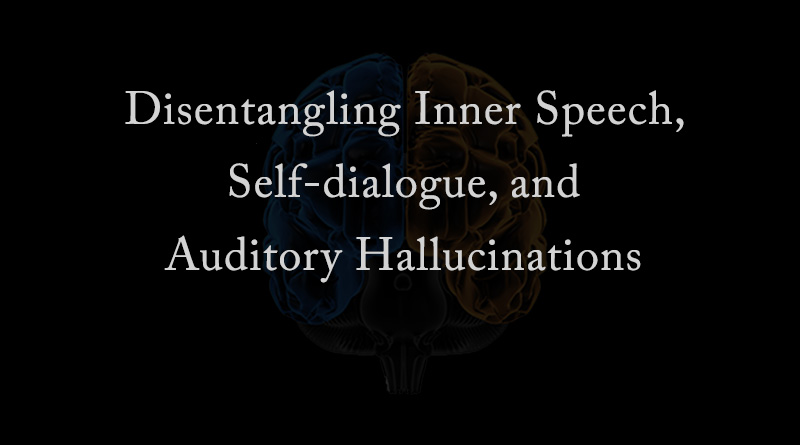 Disentangling Inner Speech, Self-dialogue, and Auditory Hallucinations