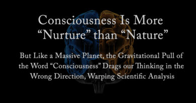 Consciousness Is More “Nurture” than “Nature”
