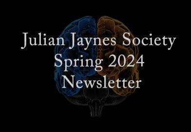 Julian Jaynes Society Spring 2024 Newsletter