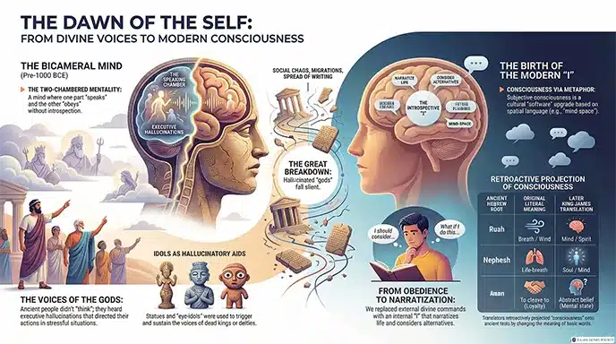 Julian Jaynes's Theory Infographic