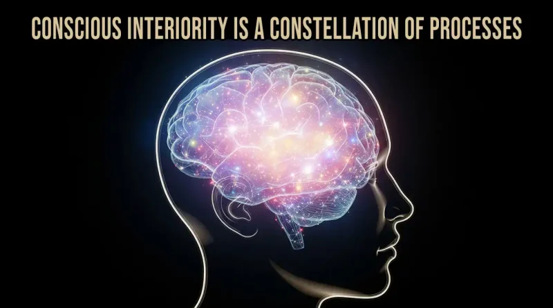 Conscious Interiority Is a Constellation of Processes
