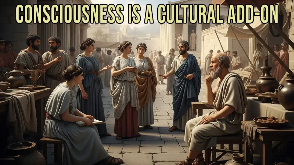 Consciousness Is a Cultural Add-on