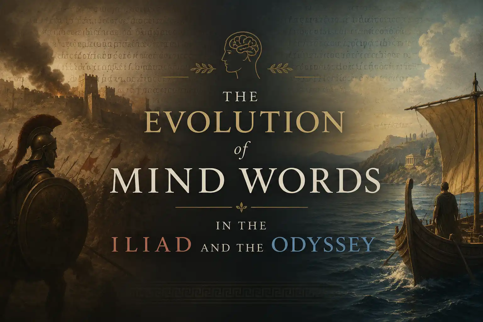 The Evolution of Mind Words in the Iliad and the Odyssey
